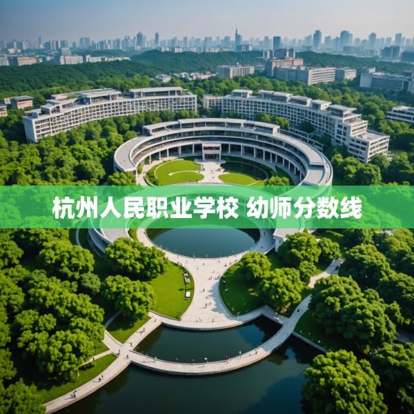 杭州人民职业学校 幼师分数线