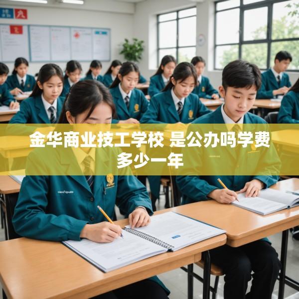 金华商业技工学校 是公办吗学费多少一年