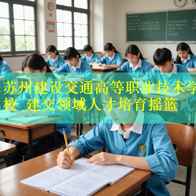 苏州建设交通高等职业技术学校 建交领域人才培育摇篮
