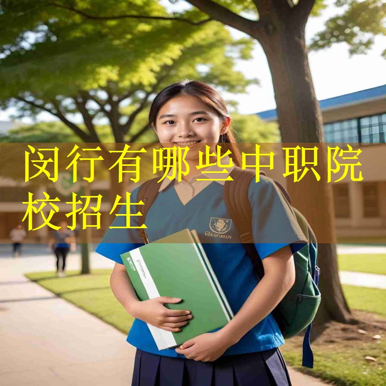 闵行有哪些中职院校招生