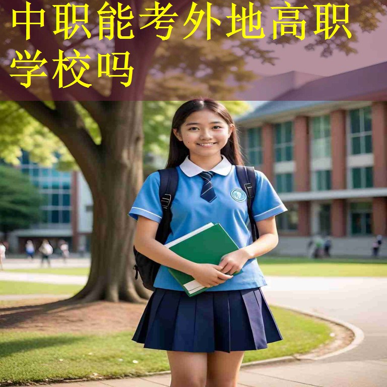 中职能考外地高职学校吗