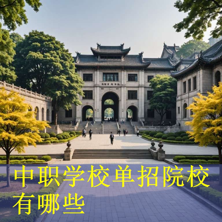 中职学校单招院校有哪些