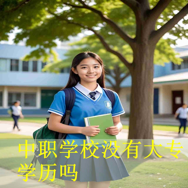 中职学校没有大专学历吗