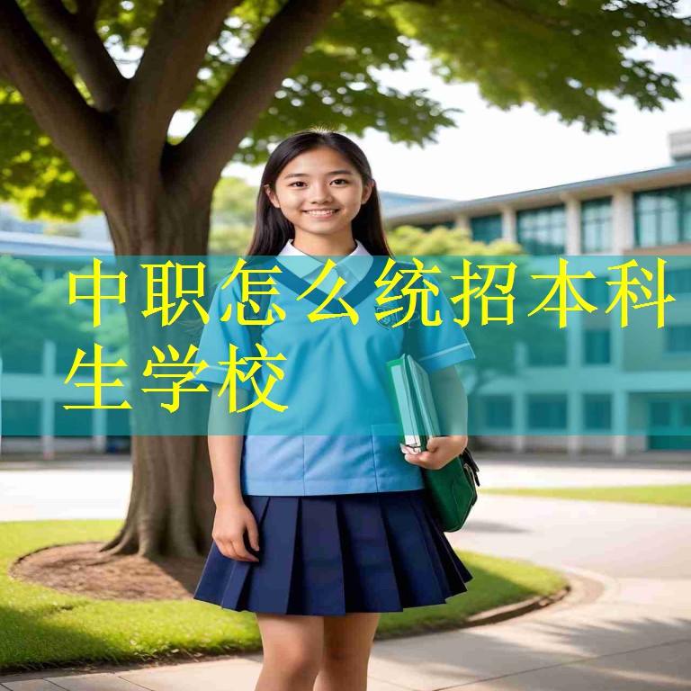 中职怎么统招本科生学校