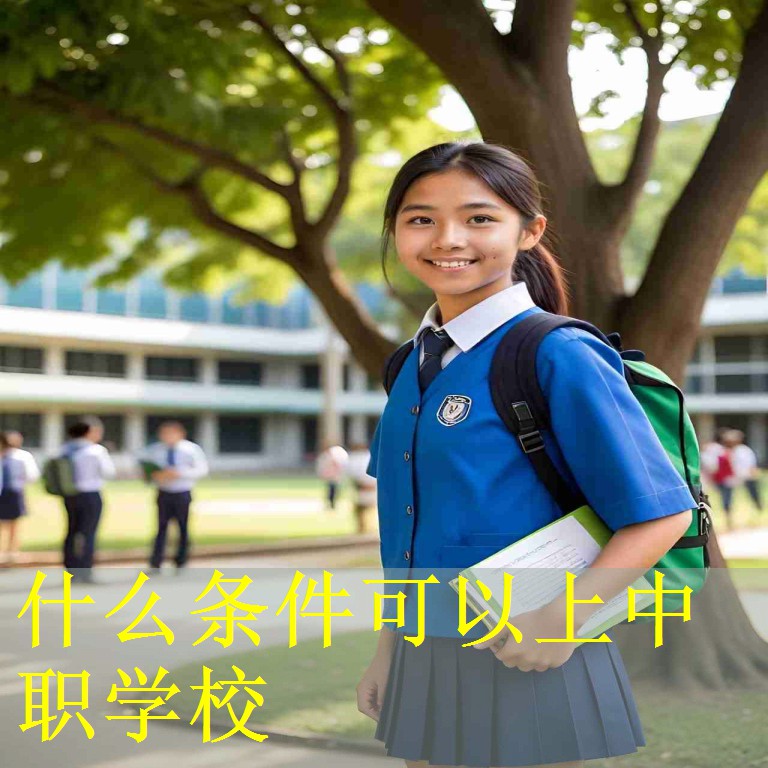 什么条件可以上中职学校