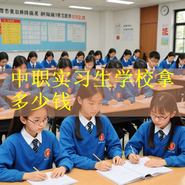 中职实习生学校拿多少钱