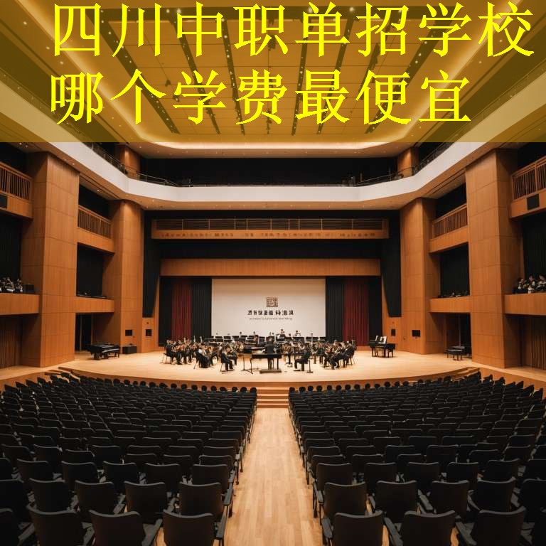 四川中职单招学校哪个学费最便宜