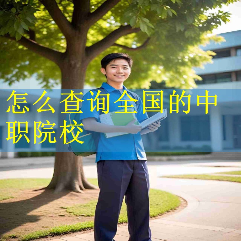 怎么查询全国的中职院校