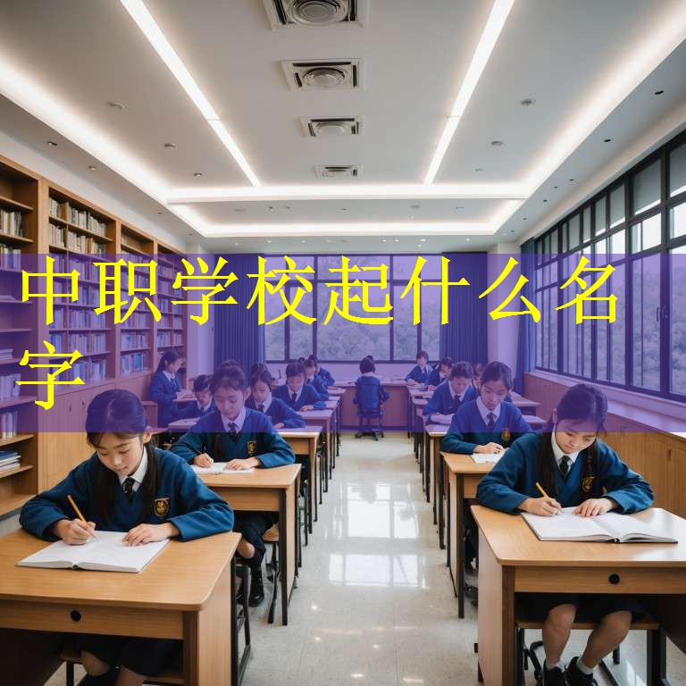 中职学校起什么名字