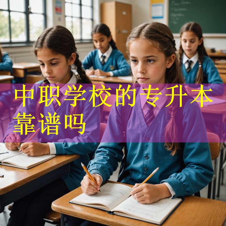 中职学校的专升本靠谱吗