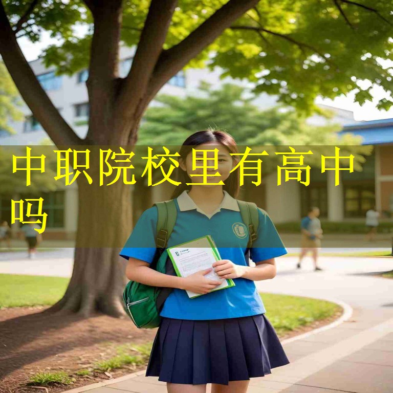中职院校里有高中吗