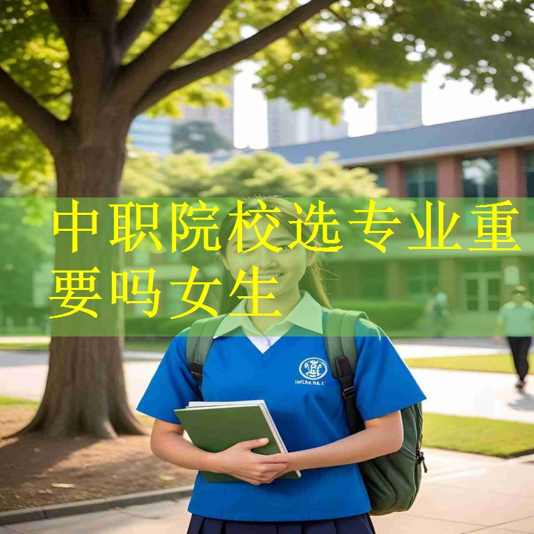 中职院校选专业重要吗女生