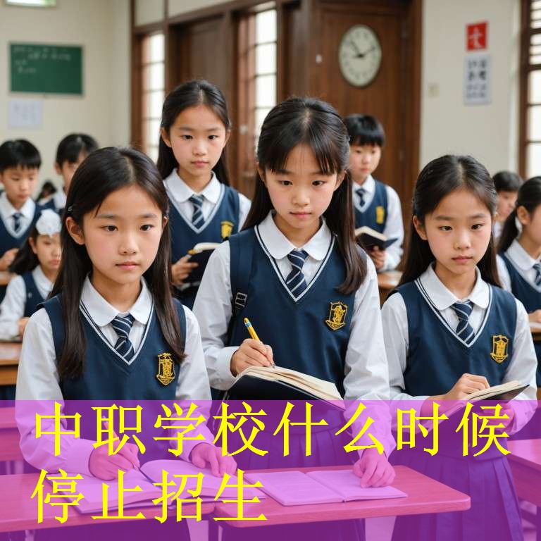 中职学校什么时候停止招生