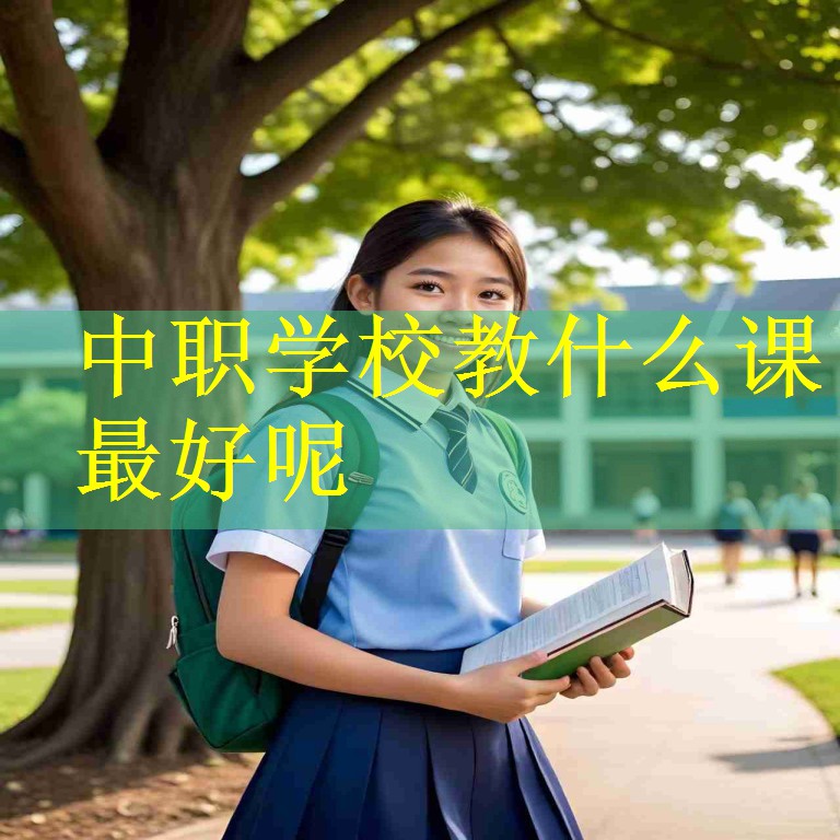 中职学校教什么课最好呢