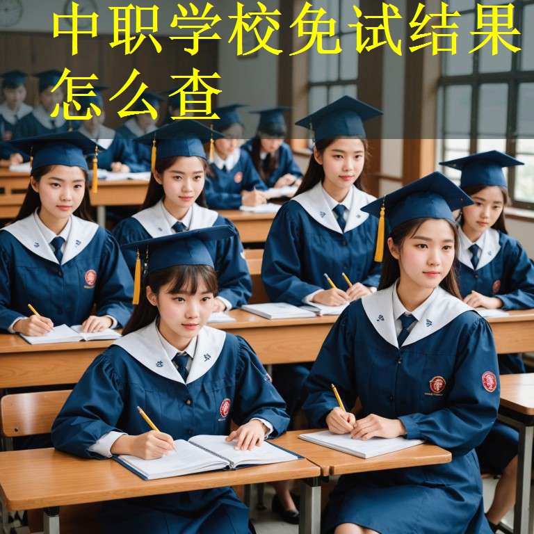 中职学校免试结果怎么查