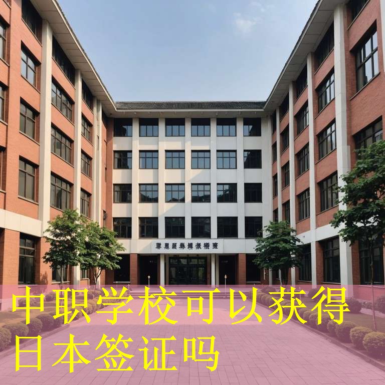 中职学校可以获得日本签证吗