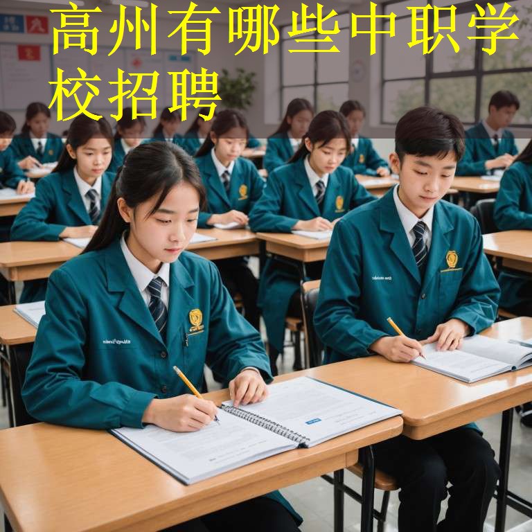 高州有哪些中职学校招聘