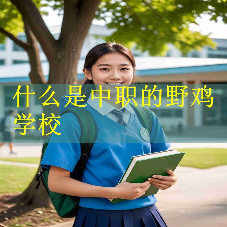 什么是中职的野鸡学校