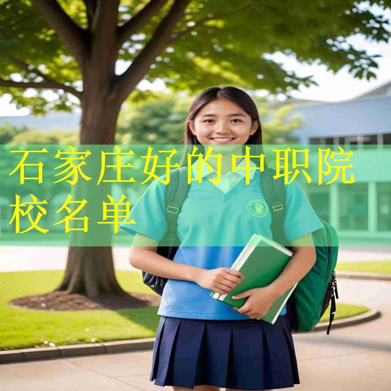 石家庄好的中职院校名单