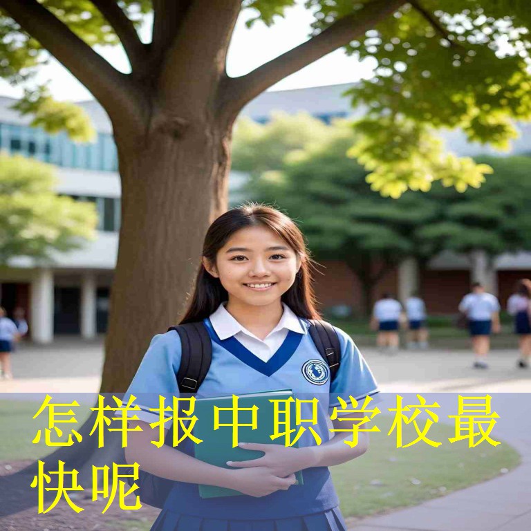 怎样报中职学校最快呢