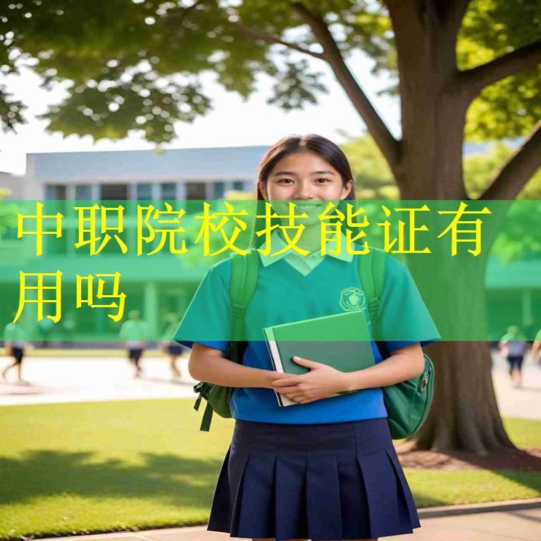 中职院校技能证有用吗