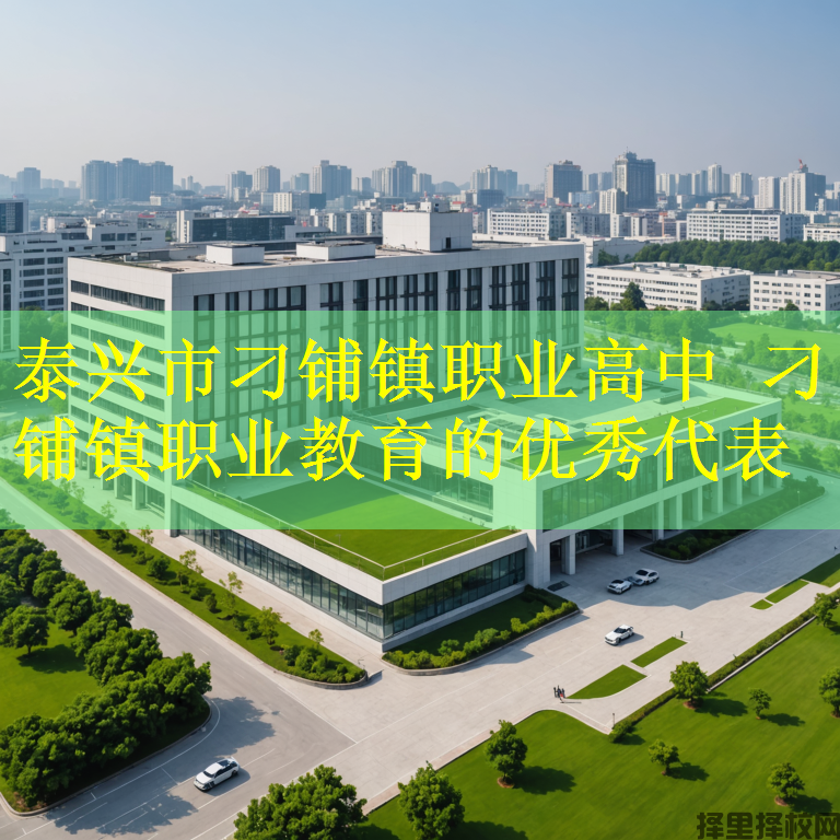 泰兴市刁铺镇职业高中 刁铺镇职业教育的优秀代表