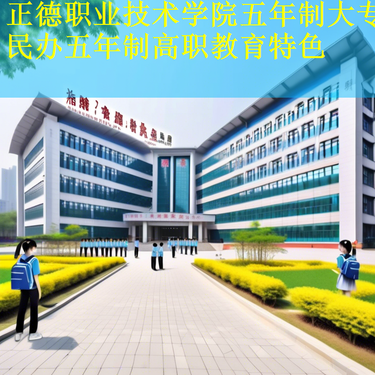 正德职业技术学院五年制大专 民办五年制高职教育特色