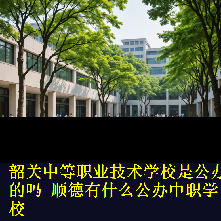 韶关中等职业技术学校是公办的吗 顺德有什么公办中职学校