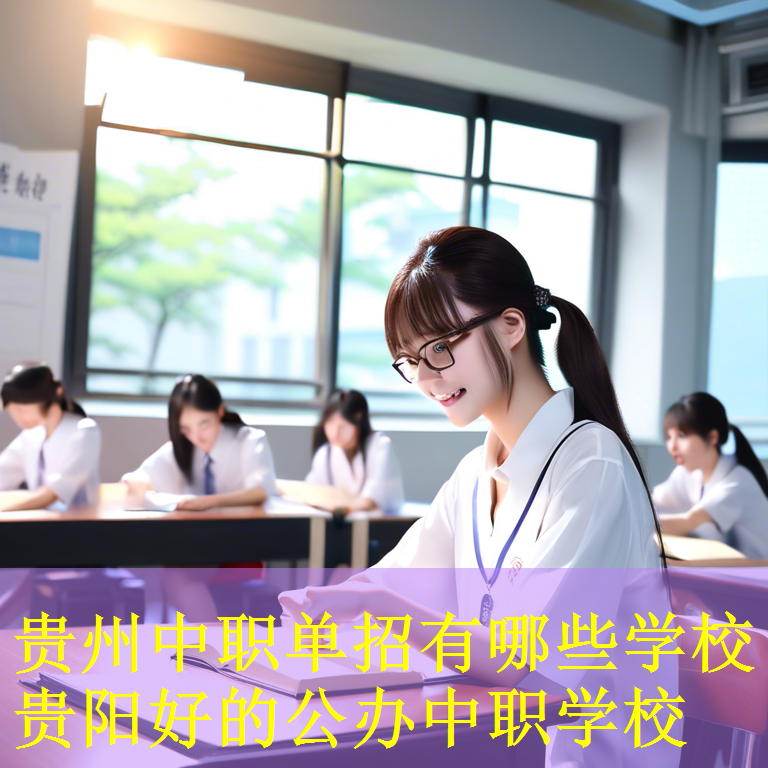 贵州中职单招有哪些学校 贵阳好的公办中职学校