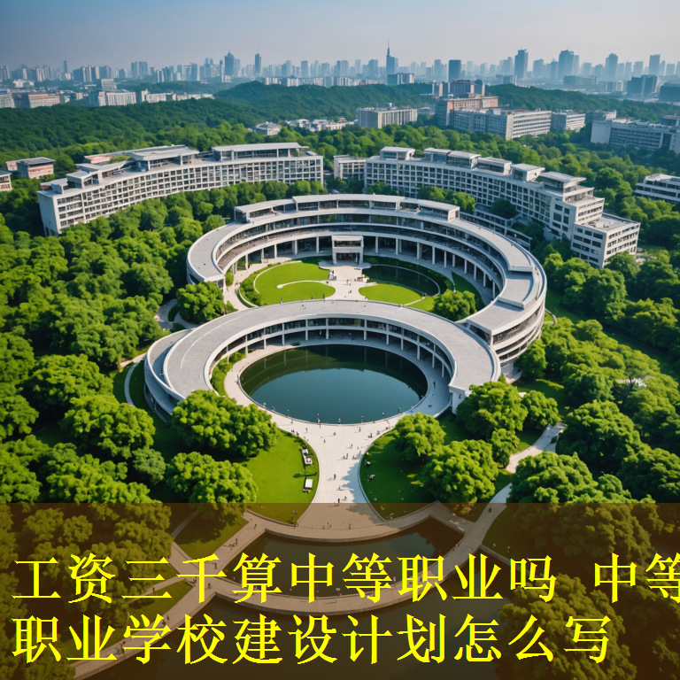 工资三千算中等职业吗 中等职业学校建设计划怎么写