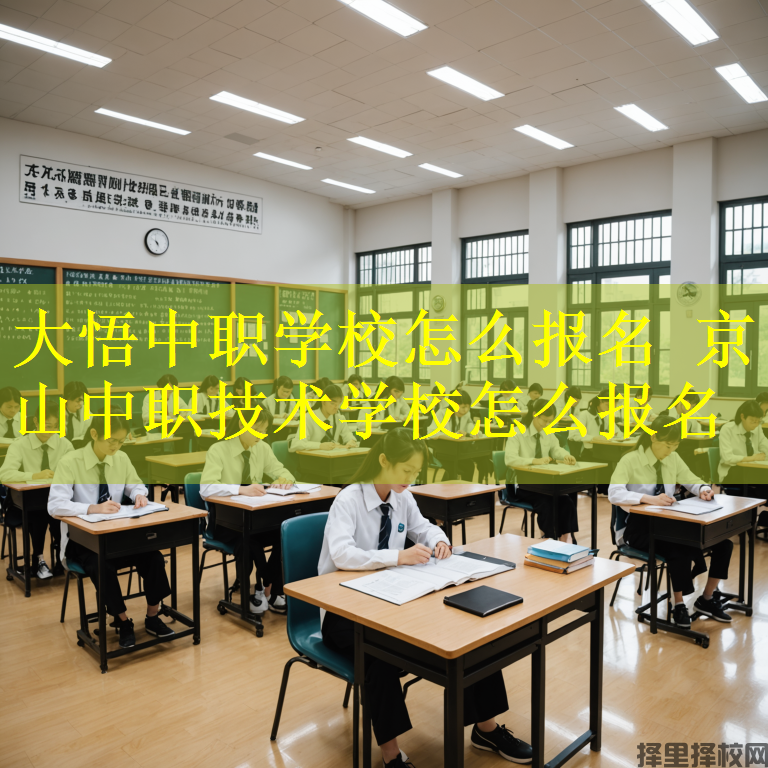 大悟中职学校怎么报名 京山中职技术学校怎么报名