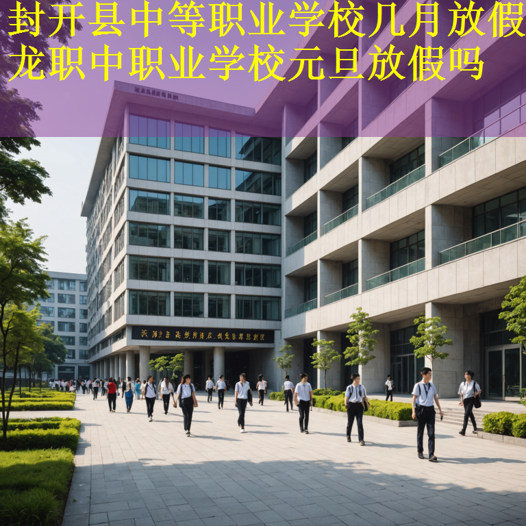 封开县中等职业学校几月放假 龙职中职业学校元旦放假吗
