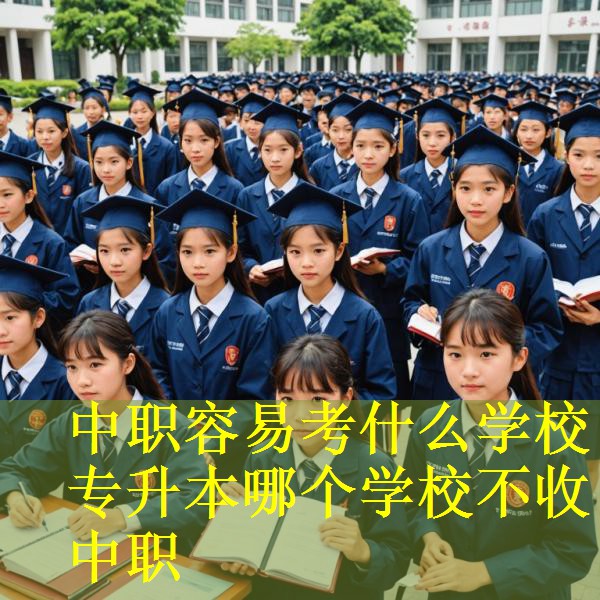 中职容易考什么学校 专升本哪个学校不收中职
