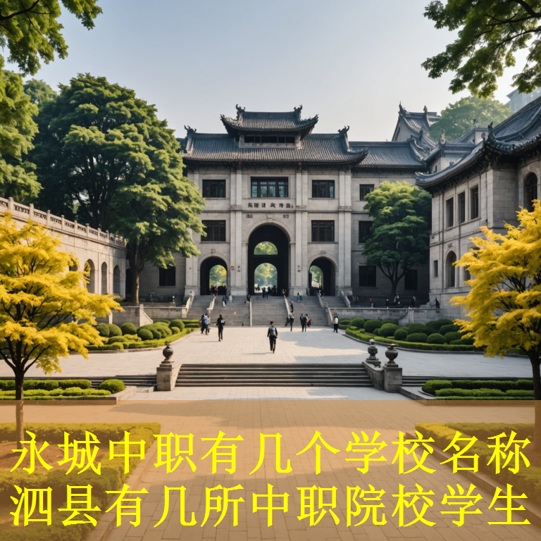 永城中职有几个学校名称 泗县有几所中职院校学生