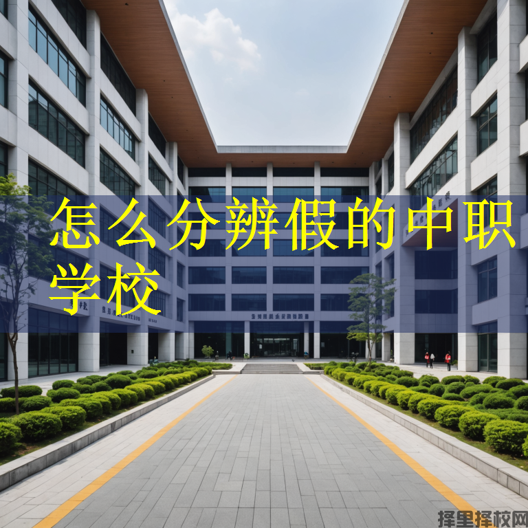 怎么分辨假的中职学校
