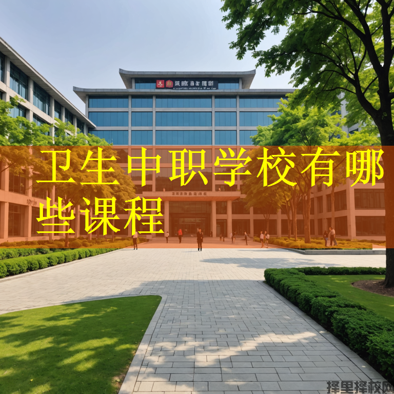 卫生中职学校有哪些课程