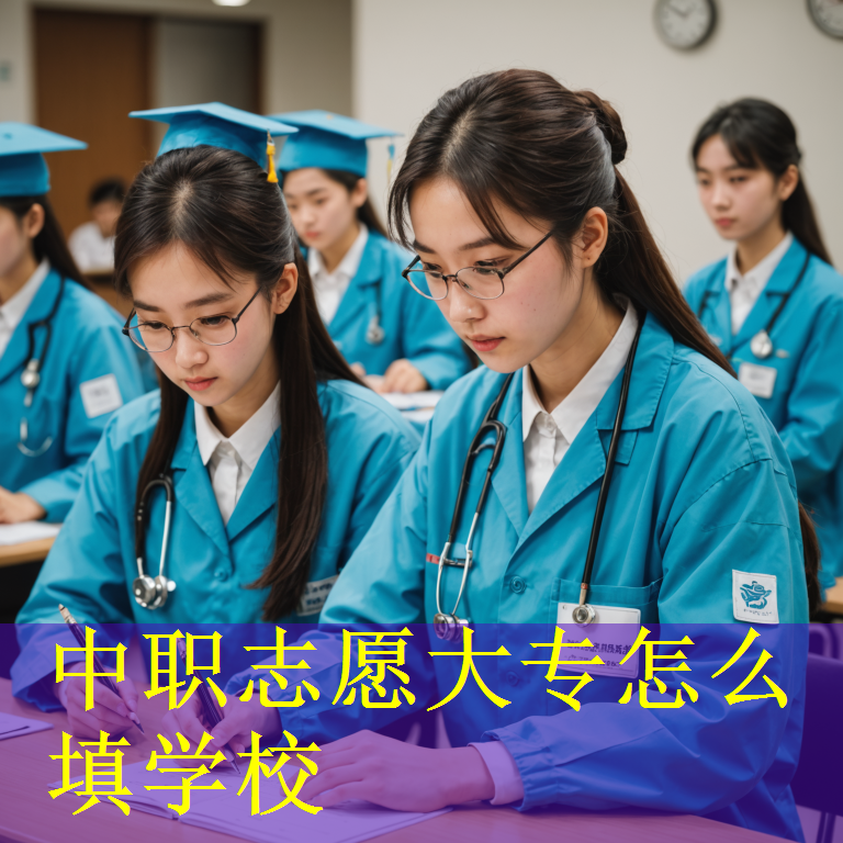 中职志愿大专怎么填学校