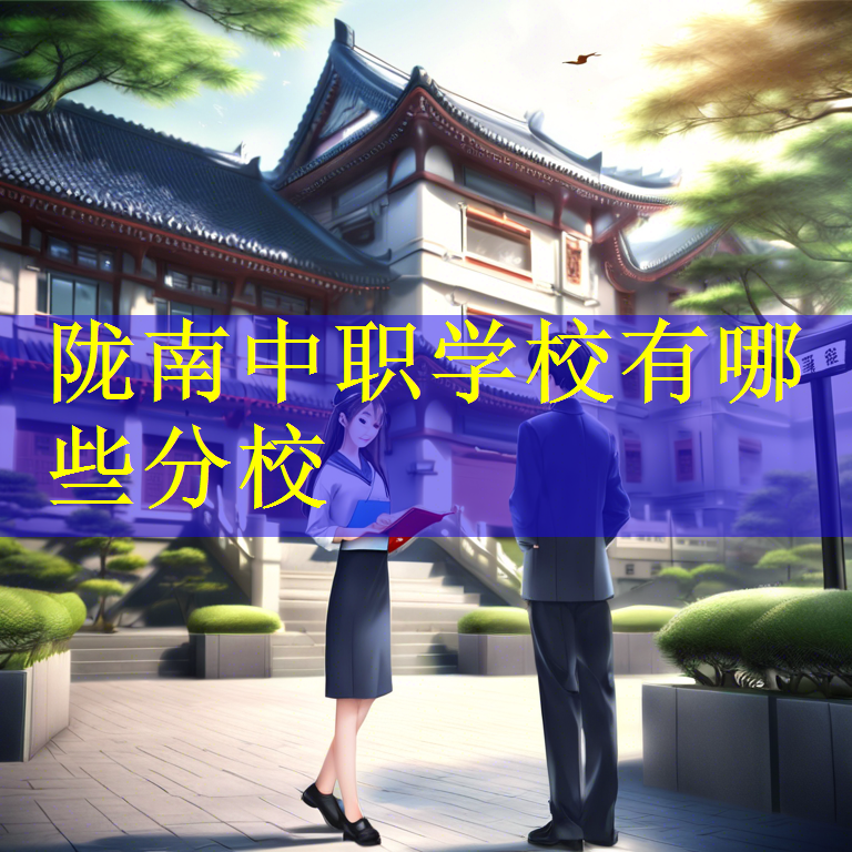 陇南中职学校有哪些分校