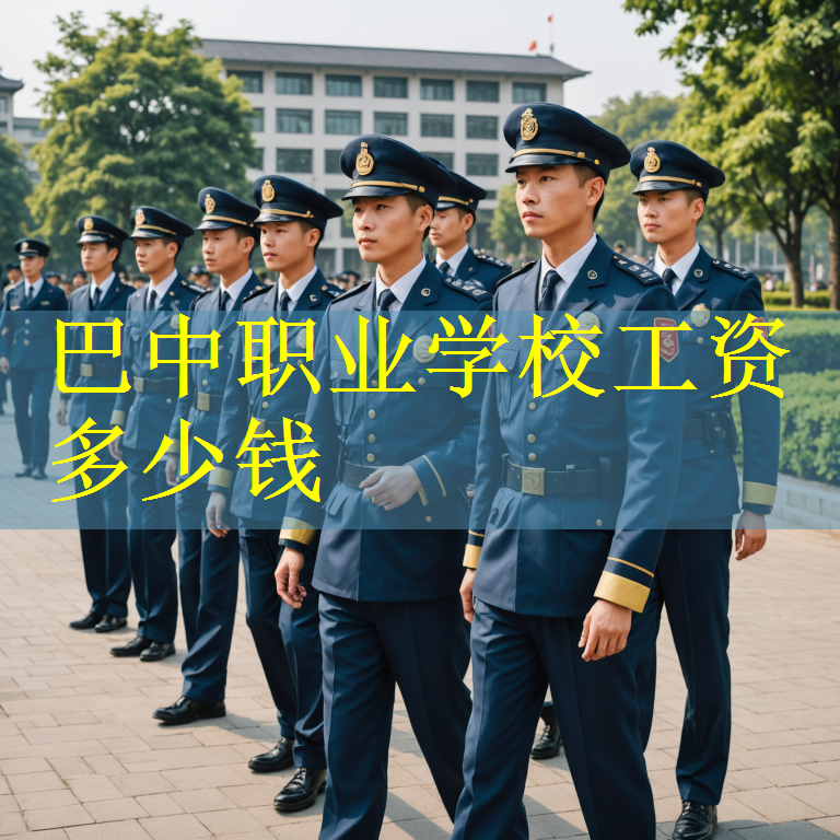 巴中职业学校工资多少钱