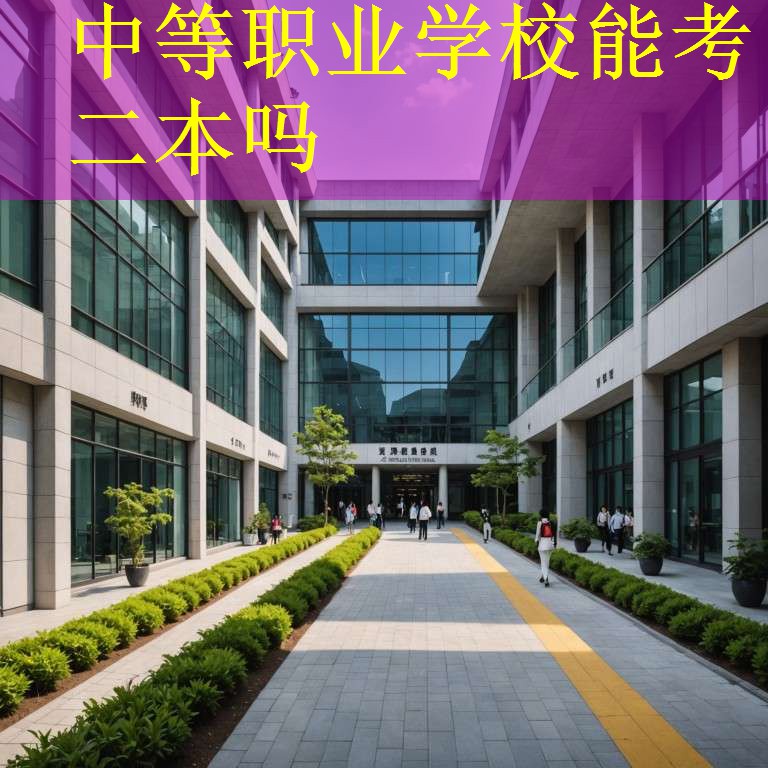 中等职业学校能考二本吗