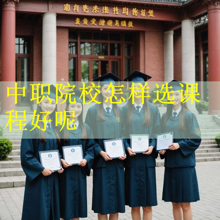 中职院校怎样选课程好呢