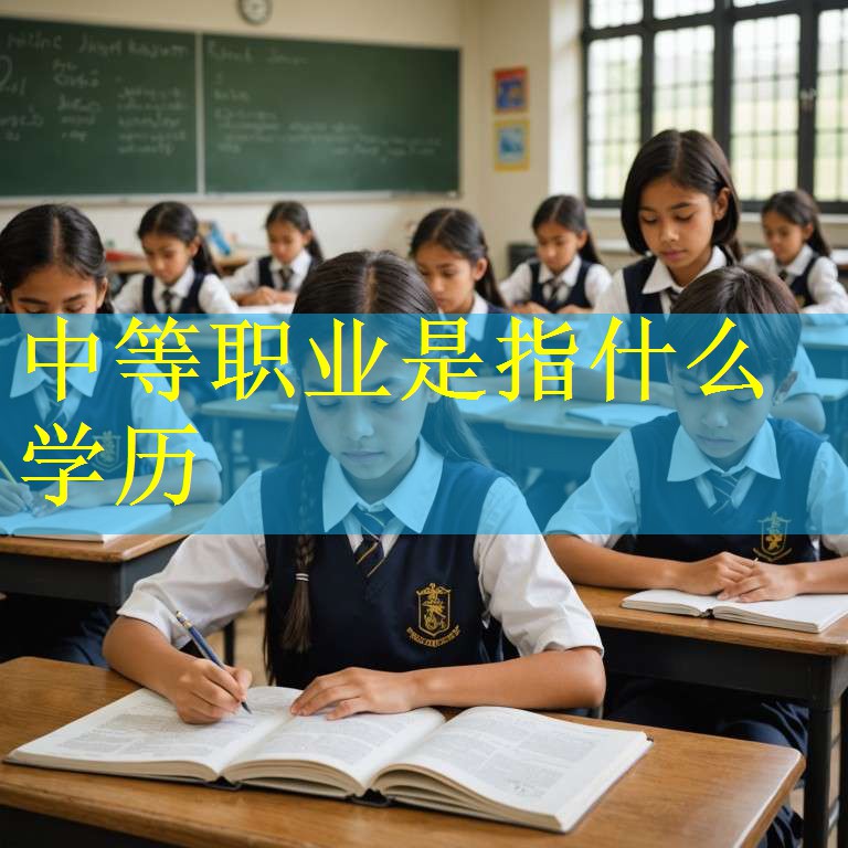 中等职业是指什么学历