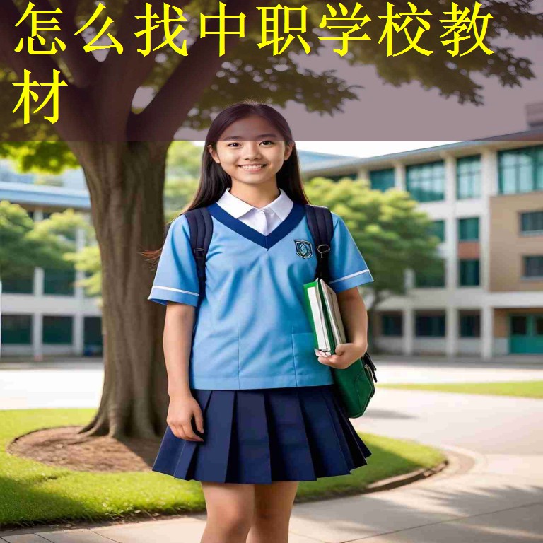 怎么找中职学校教材
