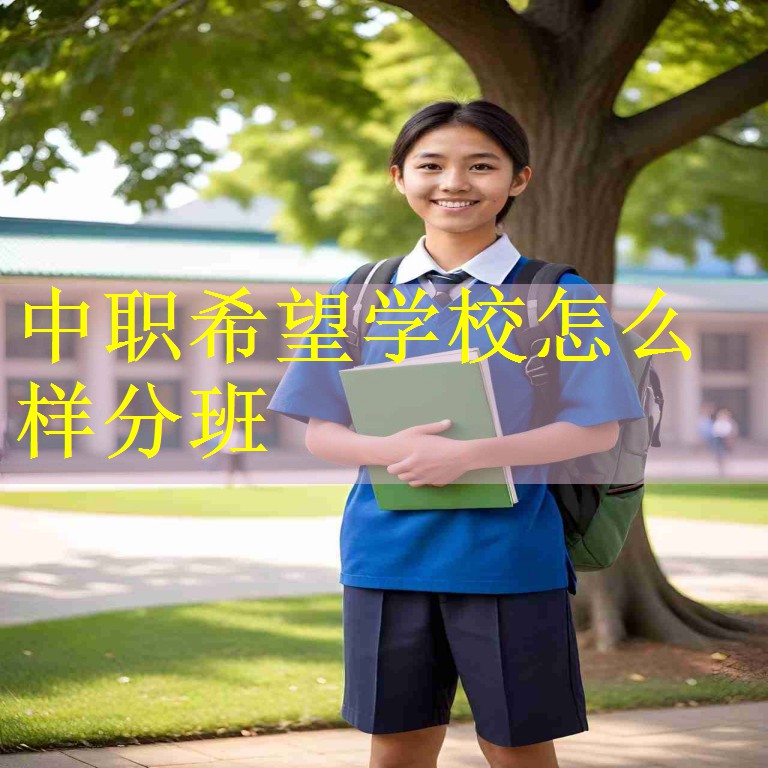 中职希望学校怎么样分班