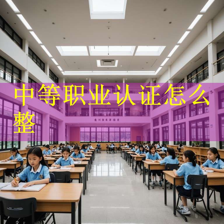 中等职业认证怎么整