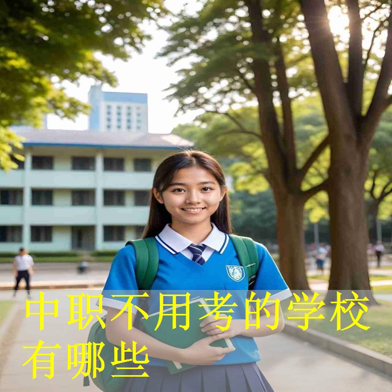 中职不用考的学校有哪些