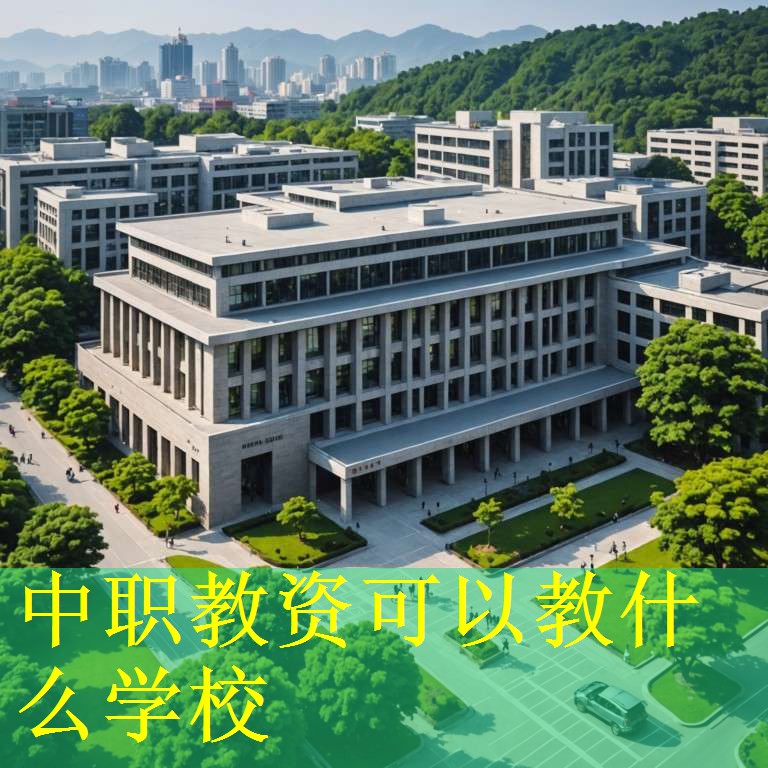 中职教资可以教什么学校