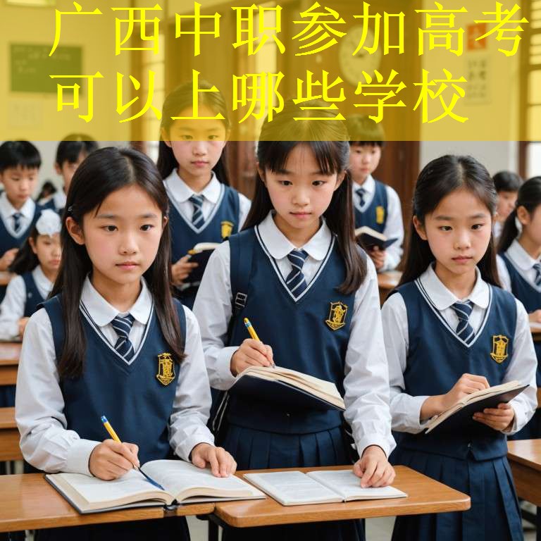 广西中职参加高考可以上哪些学校
