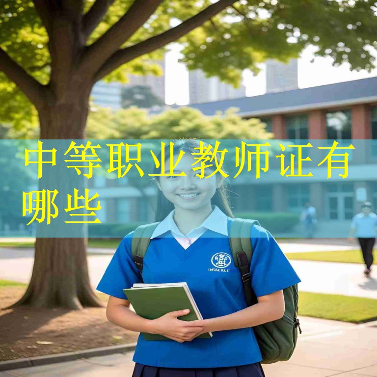 中等职业教师证有哪些
