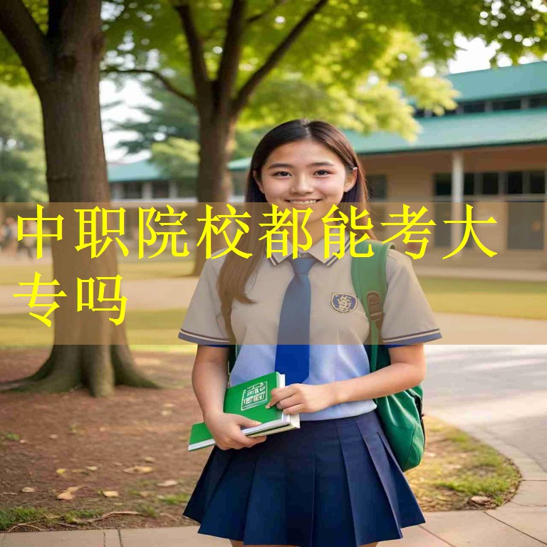 中职院校都能考大专吗